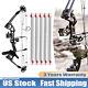 3.7lbs Black Archery Hunting Compound Bow With 12 Arrows Rh Training Enthusiast