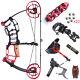 40-65lbs Dual Use Compound Bow Short Axis Steel Ball Archery Hunting Fishing