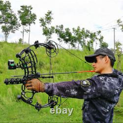 40-70lbs Compound Bow Short Axis Hunting Fishing Archery Arrows Right Left Hand