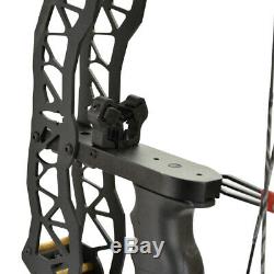 40lbs Mini Compound Bow Arrow Set 16'' Archery Right Left Hand Hunt Laser Sight