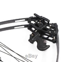 50lb IRQ Archery Hunting Triangle Compound Bow Right Left Hand 270fps Men Target