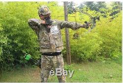 50lbs Triangle Compound Bow Right Left Hand Adult Archery Hunting Bow 270fps
