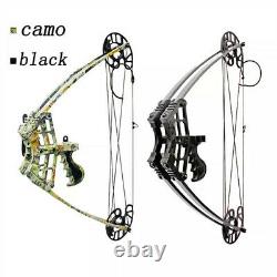 50lbs Triangle Compound Bow Right Left Hand Archery Hunting Shooting Competition