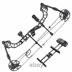 70 Lbs Pro Compound Bow Kit Right Hand Target Practice Hunting Arrow Archery Man