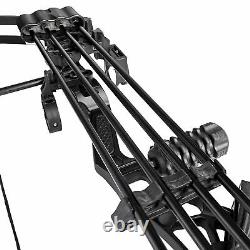 70 Lbs Pro Compound Bow Kit Right Hand Target Practice Hunting Arrow Archery Man