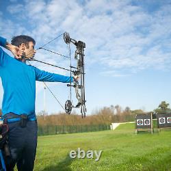 70 Lbs Professional Compound Bow Kit Adult Right Hand Target Practice Hunting