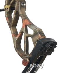 Adjustable 19-70lbs Archery Compound Bow Hunting 320fps 19-30 Draw Length