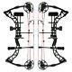 Adjustable 35-70lbs Archery Compound Bow Outdoor Hunting Right Hand 329fps Ibo