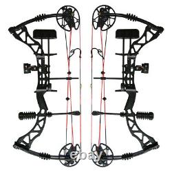 Adjustable 35-70lbs Archery Compound Bow Outdoor Hunting Right Hand 329fps IBO