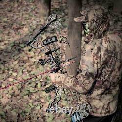 Adjustable 35-70lbs Archery Compound Bow Outdoor Hunting Right Hand 329fps IBO