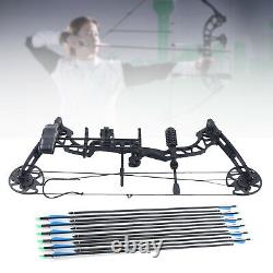 Adult Bow&Arrow Set 35-70 Pounds Pull Force For Archery Hunting Shooting 329fps