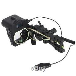 Aluminum Define Range Finding Sight 5 Pin Display Bowsight for Hunting Shooting