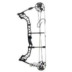 Archery 30-70lbs Compound Bow Adjustable Black Target Outdoor Hunting Sports Bow