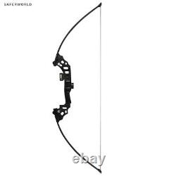 Archery Bows Black Straight Long Bow Hunting Training Practice Arrow Head 40 Lbs