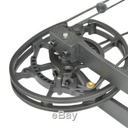 Archery Catapult Compound Bow Steel Ball Dual-use Bowfishing Hunting 40-60lbs