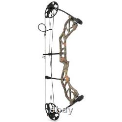 Archery Compound Bow 19-70lbs RH Let-off 75% Adult Adjustable Bow Hunting Target