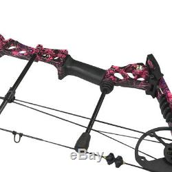 Archery Compound Bow 40-60LBS Arrows Hunting Shooting Target Adjustable Camo