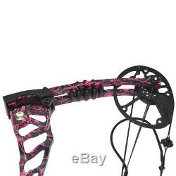 Archery Compound Bow 40-60LBS Arrows Hunting Shooting Target Adjustable Camo
