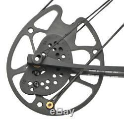 Archery Compound Bow Adjustable 30-70lbs Right Hand Arrow Rest Shooting Hunting