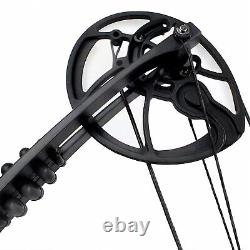 Archery Compound Bow Arrows Set 0-75lbs Outdoor Hunting Shoot Fully Adjustable