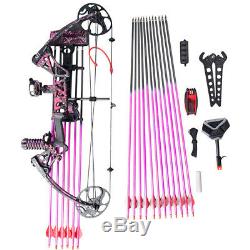 Archery Compound Bow Hunting Target Right Hand 10-50lbs for Women Girls Youth