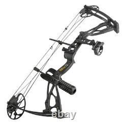 Archery Compound Bow Set 0-60lbs Carbon Arrows Archery Hunting Target Shooting