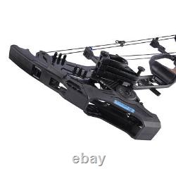 Archery Compound Bow Set 21.5-60lbs Steel Ball Dual Purpose Arrow Hunting 330fps
