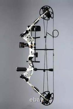 Archery Compound Bow Set 30-70lbs 330fps Arrows Sight Stabilizer Hunting Target