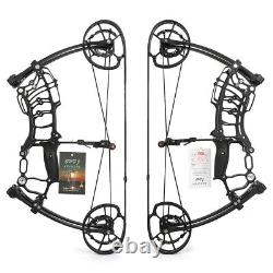 Archery Compound Bow Short Axis Dual-Use Steel Ball 30-70lbs Shoot Hunting RH LH