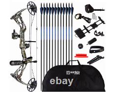 Archery Dragon X8 RTH Compound Bow Package for Adults and Teens 18-31 Draw US