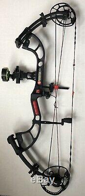 Archery Hunting Bow PSE Premonition HD, Rt Hand, Black Gold 7 Pin Sight