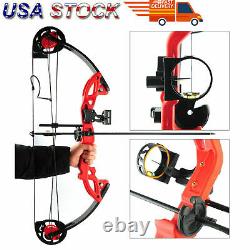 Archery Hunting Compound Bow 15-29 lbs Pro Right Hand Kit Bow Target Practice US