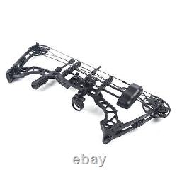 Archery Hunting Shooting Compound Bow Kit 35-70lbs 329fps & 12 Arrows US