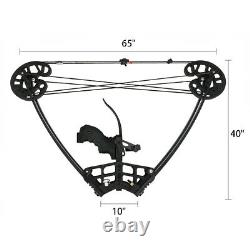 Archery Triangle Compound Bow Right Left Hand Hunting Shoot Competition 50lbs