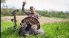 Awesome Turkey Bow Hunt With No Blind The Virtue Tv