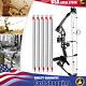 Battleship Compound Bow With12pcs Arrows 30-60lbs Archery Target Hunting Set