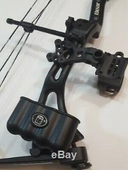 Bear Apprentice 3 Compound Bow Black Left Handed Youth Women Hunting Target