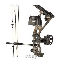 Bear Archery Limitless Dual Cam Compound Bow Includes Quiver, Sight and Res