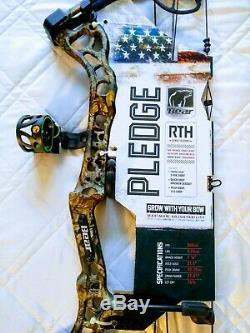 Bear Archery Pledge RTH Ready to Hunt Camo Package RH Compound Bow New