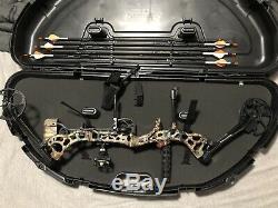 Bear Attitude Compound Hunting Bow With Case And Many Extras Camo Excellent Cond