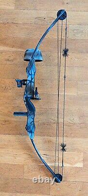 Bear Black Bear Compound Bow 65lbs. 30 Draw, 36 String, Sight+Quiver included