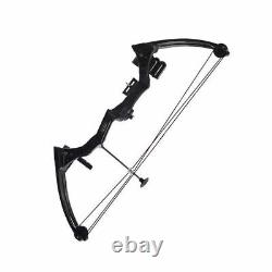 Black 20lbs Traditional Compound Bow JH7474 Hunting Archery Bow Outdoor Sport