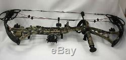 BowTech Archery Experience Compound Bow, Camouflage, Right-Handed, 70 lb Pull