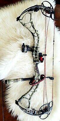 BowTech Insanity CPX RH 60 70# Camo 26 to 30 Draw Lenght ready to hunt