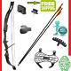 Bow And Arrow Set Compound Kit Archery Hunting Target Practice Kids Outdoor New