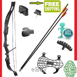 Bow and Arrow Set Compound Kit Archery Hunting Target Practice Kids Outdoor New