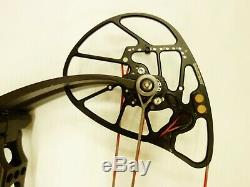 Bowtech Archery Realm SR6 25.5 30 RH 60# 70# Black Used