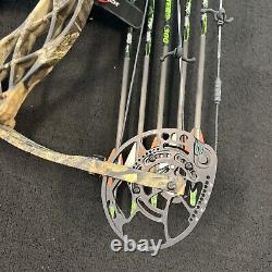 Bowtech Carbon Zion Bow RH Site + Rest 70lbs Ready To Hunt With Release