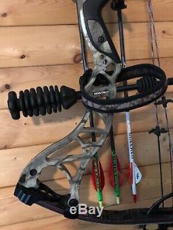 Bowtech Destroyer 350-70#(29draw)-(r-handed)loaded-used-good Cond. Fast Shipping