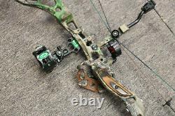 Bowtech General RH Compound Hunting Bow with Case+Arrows+Accessories Pre-owned